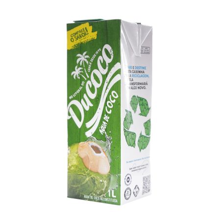 Água de coco ducoco 1l 360-6