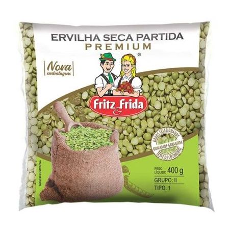 Ervilha partida Fritz e Frida 400g