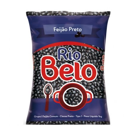 Feijao rio belo preto 1kg