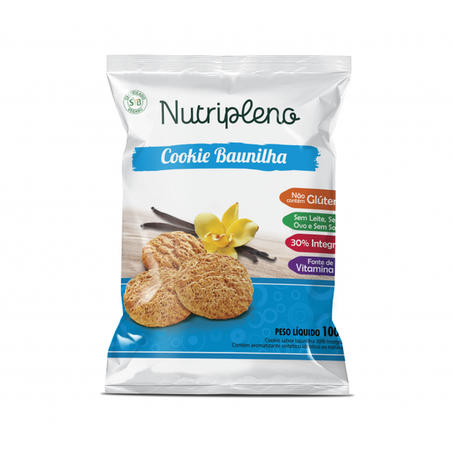 COOKIE BAUN ZERO 100G -NUTRIPLENO