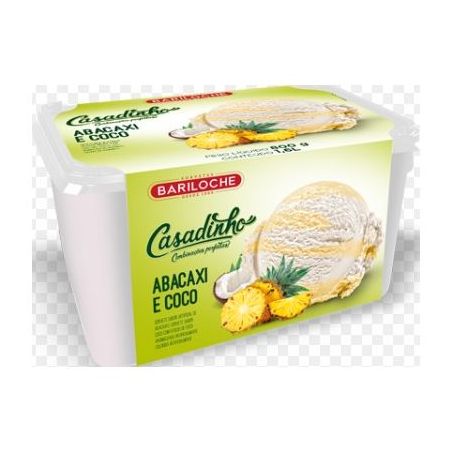 SORVETE CASADINHO 1.6LT ABACAXI/COCO