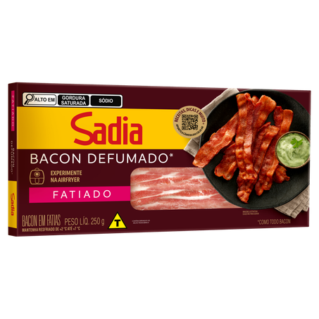 Bacon Sadia Fatiado 250g 
 