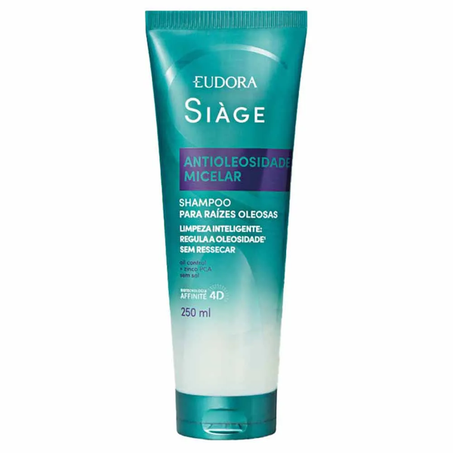 Sh Eudora 250ml Siage Antioleosidade Micelar