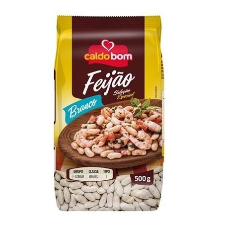 FEIJAO BRANCO CALDO BOM 500G