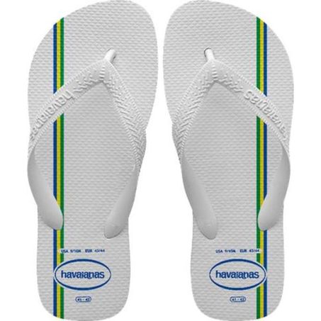 SANDÁLIA HAVAIANAS TOP BRASIL VIBES BRANCO TAMANHO 41/42