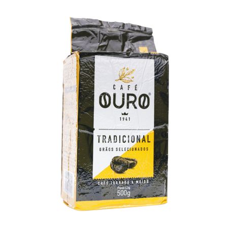 CAFÉ PÓ OURO VÁCUO TRADICIONAL 500G 360-57