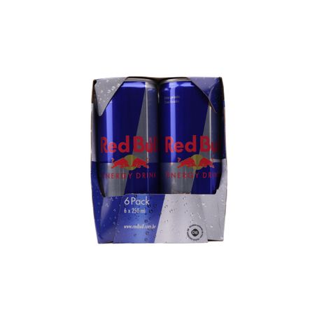 Energetico red bull trad 250ml 6un 360-45