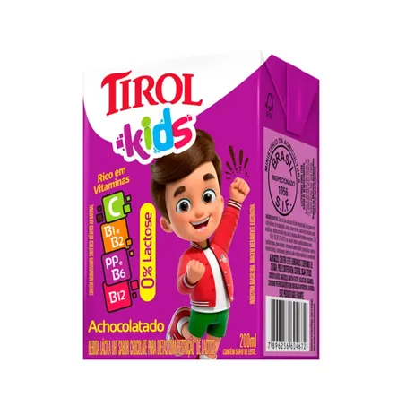 BEBIDA LACTEA TIROL 200ML ZERO LAC CHOCO