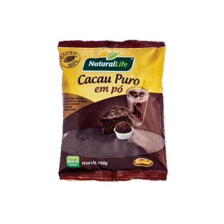 CACAU NATU LIFE PURO 100G