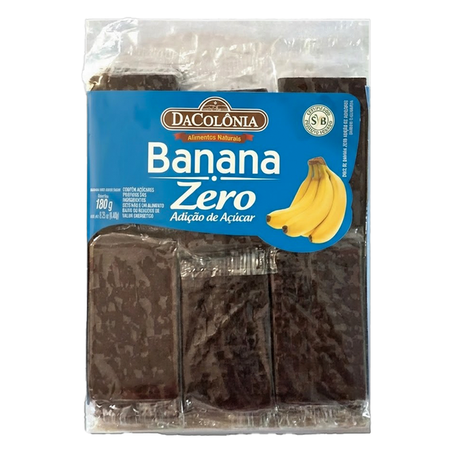 DOCE DE BANANA ZERO AÇÚCARES 180G DACOLONIA