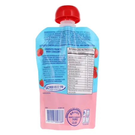 Iogurte Líquido Morango Chambinho Recreio 100g 360-18