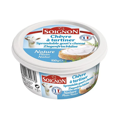 QUEIJO DE CABRA SOIGNON CREMOSO 150G