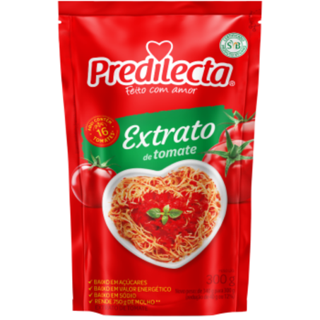 Extrato tomate predilecta sache 300g