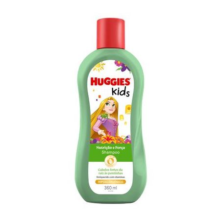 Shampoo nutricao/forca huggies kids fem 360ml
