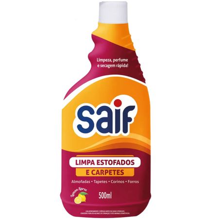 Limpador estofados saif refil 500ml