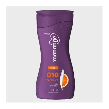 LOCAO HIDRATANTE MONANGE FIRMADOR Q10 200 ML      