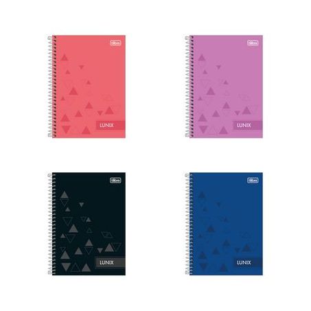 CADERNO TILIBRA CD LUNIX 1M 80F