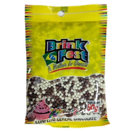 BRINK FEST CONFEITO CEREAL MINI 50G