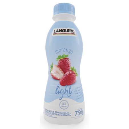 BEB LACT LANGUIRU 750ML MORANGO LIGHT GF