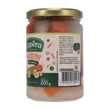 Pickles Misto Cepêra 200g 360-5