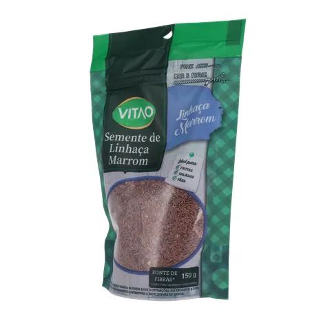Linhaça marrom vitao pacote 150g 360-3