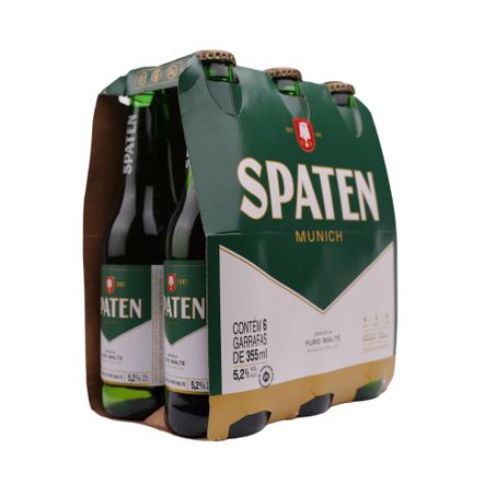 Cerveja Spaten Long Neck 355ml C/6 360-22