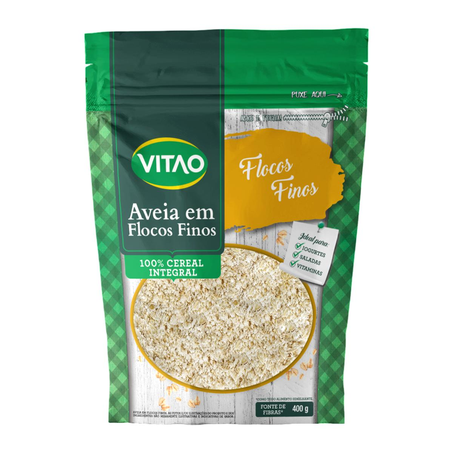 Aveia Vitao 400g - Flocos Finos
