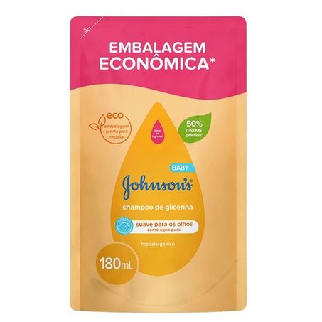 Shampoo johnsons baby regular refil 180ml