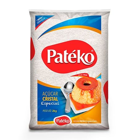 Açúcar cristal pateko 2kg