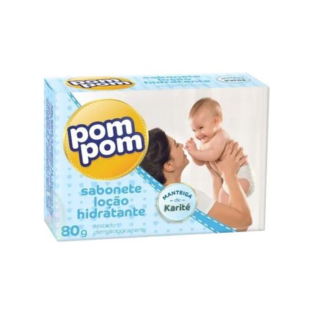 SABONETE EM BARRA HIDRAT BABY POM POM 70G