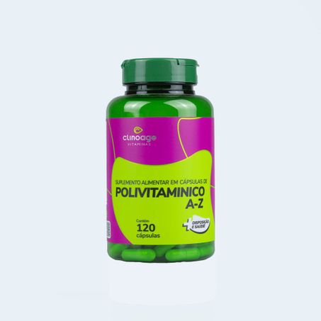 POLIVITAMINICO A-Z 600MG 120CAPSULAS CLINOAGE