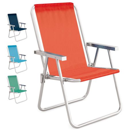 CADEIRA PRAIA MOR ALUMINIO CONFORT SANNET