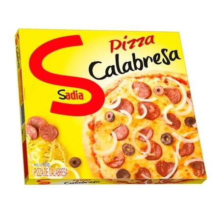 Pizza sadia calabresa 460g