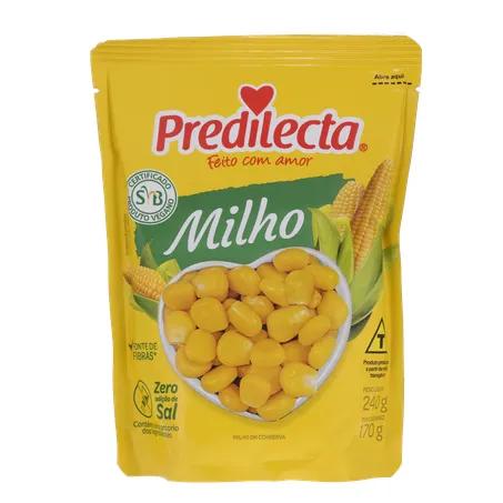 Milho verde predilecta sachê 170g 360-0