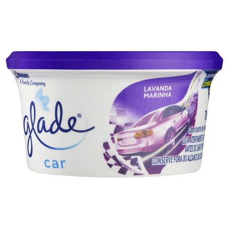 Purificador Gel Glade Car 70g - Lavanda Marinha