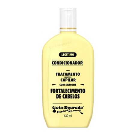 Condicionador Gota Dourada Fortalecimento de Cabelos Frasco 430ml