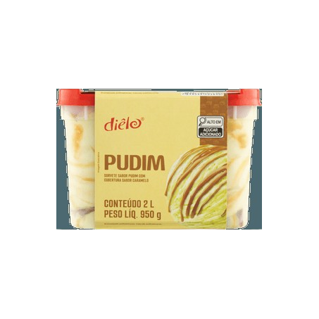 DIELO POTE TRADICIONAL PUDIM 2L