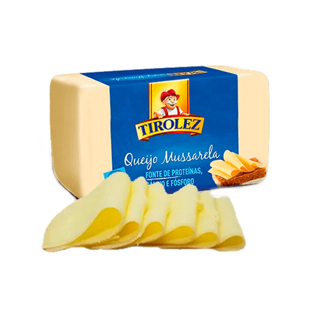 Queijo mussarela tirolez kg