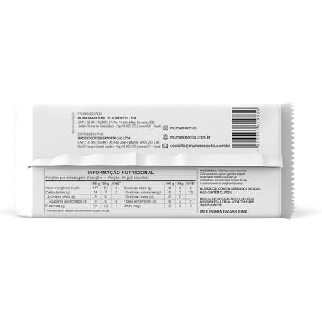 Biscoito Arroz Chocolate Zero Muma 60g 360-2