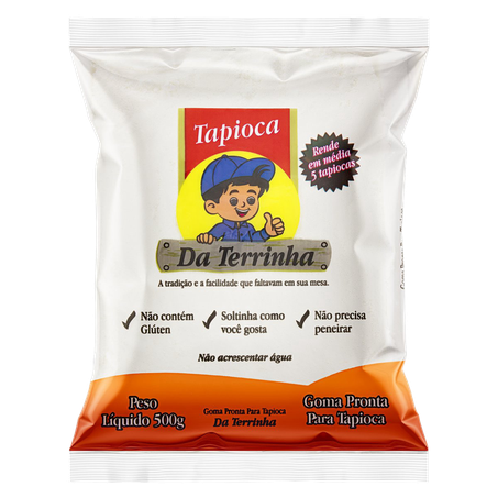 TAPIOCA DA TERRINHA 500G CX 24.0