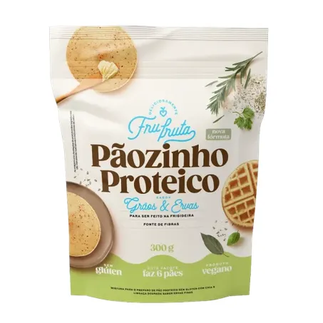 Mix Pão Ervas Finas Sem Glúten Frufruta 300G – Vitao
