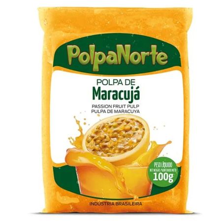 POLPA  MARACUJA POLPA NORTE 100G