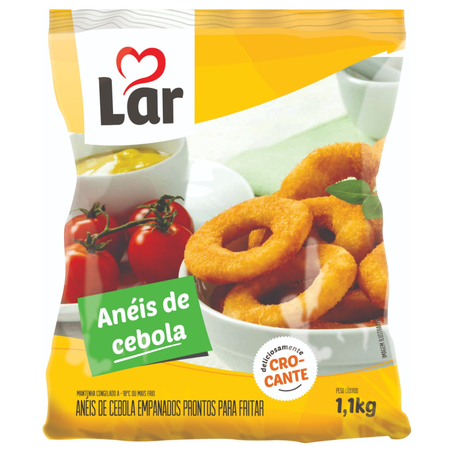 Cebola Empanada Lar Congelada 1,1kg .