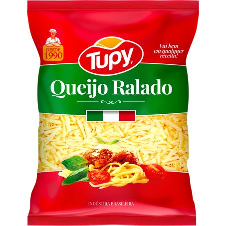 Queijo ralado tupy 100g
