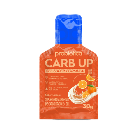 Suplemento Gel Carb Up Black Sabor Laranja 30g