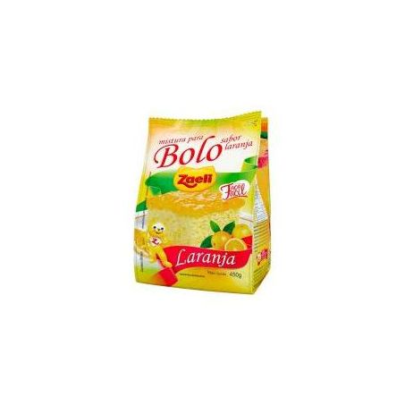 Mistura para bolo de laranja zaeli 450g