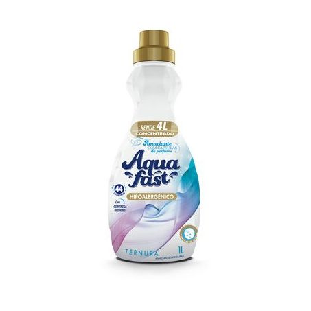 AMACIANTE AQUA FAST CONC.1LT TERNURA BRANCO 