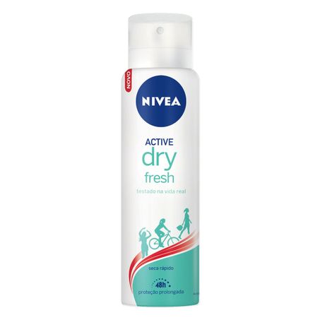 DESODORANTE AEROSSOL NIVEA ACTIVE DRY FRESH
