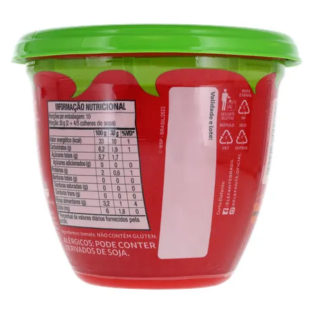 EXTRATO TOMATE ELEFANTE SÓ TOMATES POTE 300G 360-17