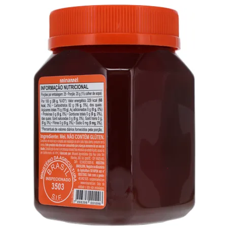 Mel Minamel Multifloral Pote 500gr 360-22